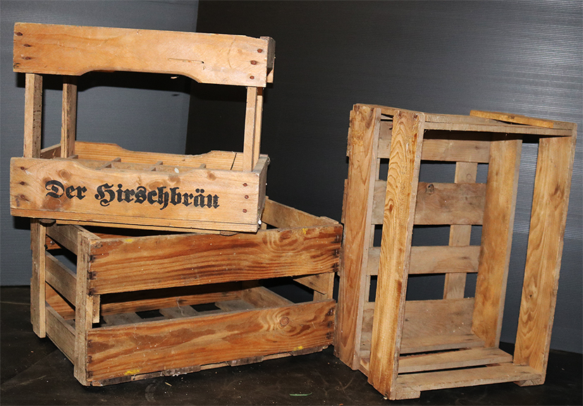 Weinkiste Deko, 5er Set